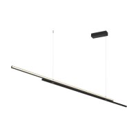 Suspension LED Aluminium H : max. 305,5 cm Noir