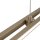 Suspension LED aluminium H : max. 305,5 cm en laiton