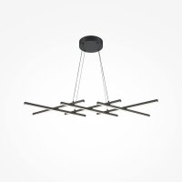 Lampe à suspendre LED aluminium H : max. 307 cm...