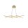Suspension LED aluminium H : max. 305,7 cm en laiton