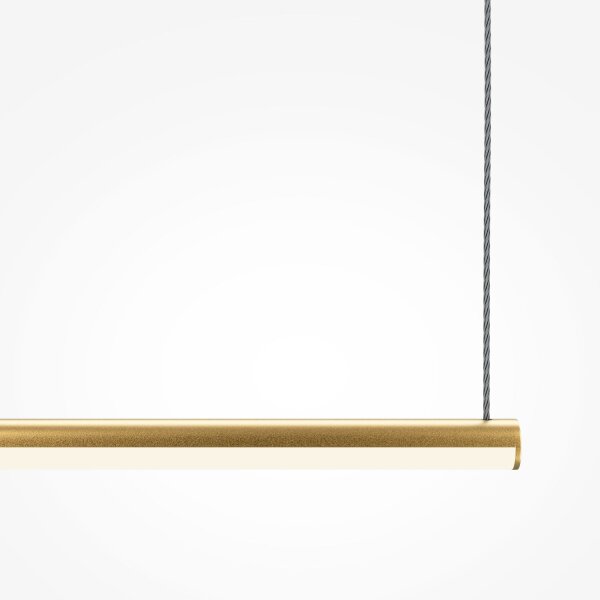 Lampe à suspendre aluminium LED H : max. 316,7 cm en laiton