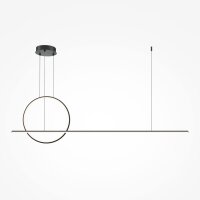 Suspension LED aluminium avec changement de couleur...