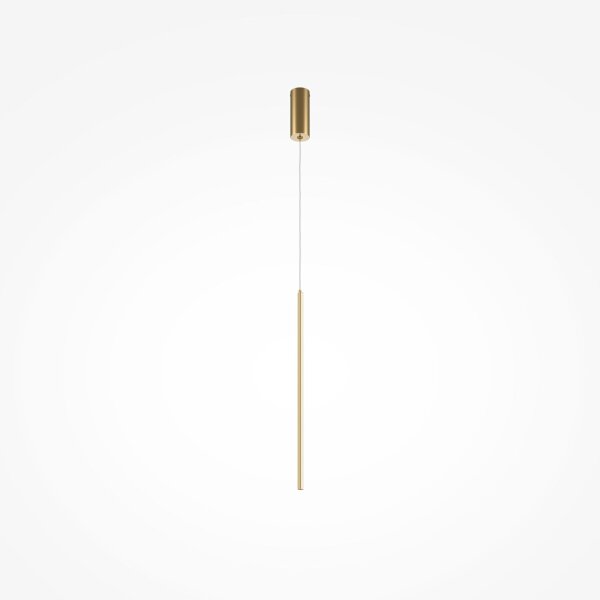 Suspension LED aluminium D : 1,7 cm rond en laiton