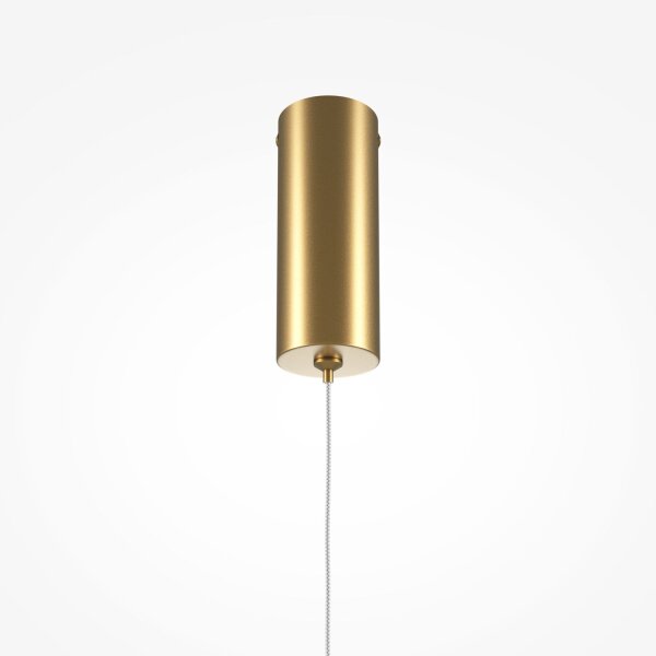 Suspension LED aluminium D : 1,7 cm rond en laiton