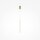 Suspension LED aluminium D : 1,7 cm rond en laiton