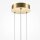 Suspension LED aluminium H : max. 344 cm en laiton