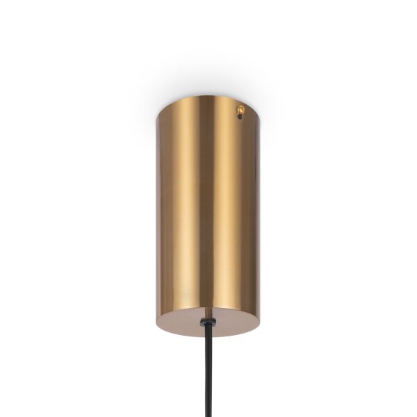Suspension LED métal D : 8 cm rond H : max. 132 cm LIV