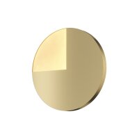 Applique LED aluminium Ø 44,8 cm ronde en laiton