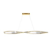 Lampe à suspendre LED métal H : max. 311,1...