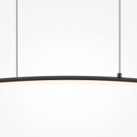 Suspension LED métal H : max. 305,7 cm noir 800 lm