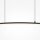 Suspension LED métal H : max. 305,7 cm noir 800 lm