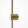 Applique murale métal LED 90 cm de haut en laiton allongé MAX