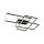 Plafonnier LED Métal Noir 2900 lm Moderne MIA