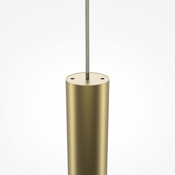 Suspension LED aluminium ronde Ø 3 cm H : max. 340 cm