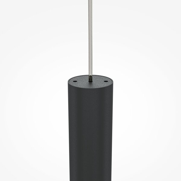 Suspension LED aluminium Ø 3 cm H : max. 345 cm rond