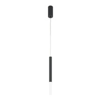 Suspension LED aluminium Ø 3 cm H : max. 345 cm rond