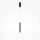 Suspension LED aluminium Ø 3 cm H : max. 345 cm rond