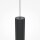 Suspension LED aluminium Ø 3 cm H : max. 345 cm rond