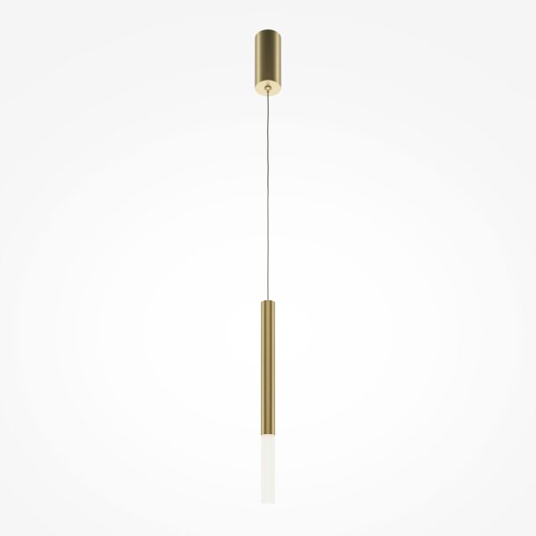 Suspension LED aluminium ronde D : 3 cm H : max. 345 cm