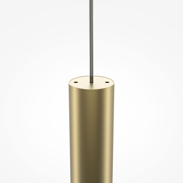 Suspension LED aluminium ronde D : 3 cm H : max. 345 cm