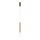 Suspension LED aluminium ronde D : 3 cm H : max. 345 cm