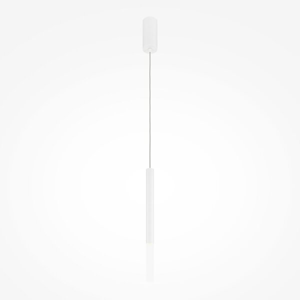 Suspension aluminium LED Ø 3 cm rond H : max. 345 cm