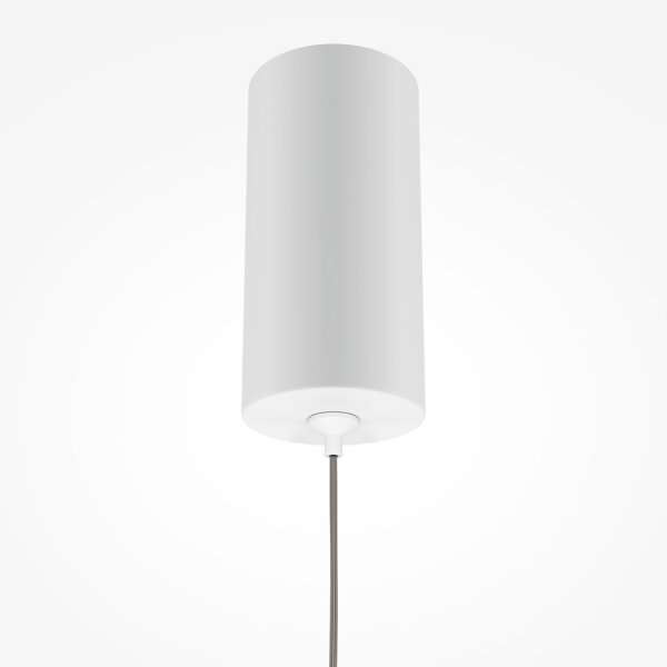 Suspension aluminium LED Ø 3 cm rond H : max. 345 cm