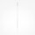 Suspension aluminium LED Ø 3 cm rond H : max. 345 cm