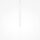 Suspension aluminium LED Ø 3 cm rond H : max. 345 cm