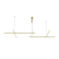 Lampe à suspendre LED aluminium H : max. 310 cm en...