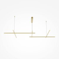 Lampe à suspendre LED aluminium H : max. 310 cm en...