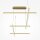 Suspension LED aluminium H : max. 310 cm en or SIRI