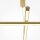 Suspension LED aluminium H : max. 310 cm en or SIRI