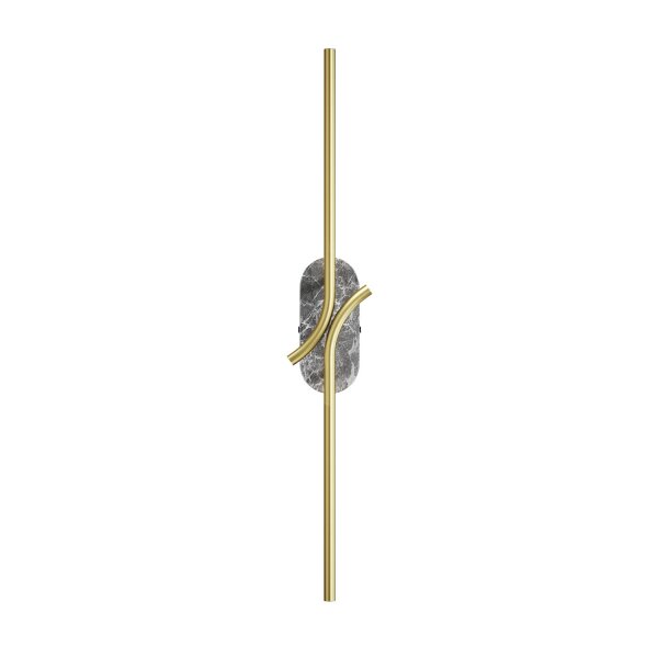 Applique LED métal 63 cm de haut allongée 170 lm Moderne