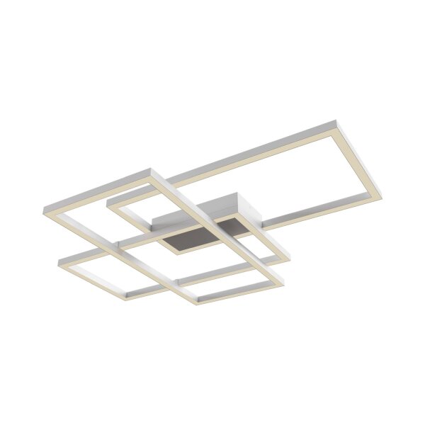Plafonnier métal LED blanc changement de couleur 3000-4000 K
