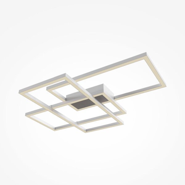 Plafonnier métal LED blanc changement de couleur 3000-4000 K