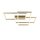 Plafonnier LED Métal doré 4300 lm Moderne TANJA