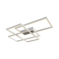 Plafonnier LED métal blanc blanc chaud 3000 K 4100 lm