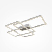 Plafonnier LED métal blanc blanc chaud 3000 K 4100 lm