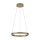 Lustre LED aluminium Ø 40 cm rond H : max. 120 cm