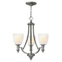 Lustre élégant verre abat-jour Ø51cm...