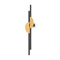 Applique murale LED aluminium métal hauteur 79 cm...