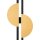 Applique murale LED aluminium métal hauteur 79 cm 700 lm VERA