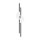 Applique LED Aluminium Métal H : 79 cm Noir Blanc