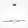 Lampe à suspendre LED Aluminium Métal H : max. 204 cm allongée