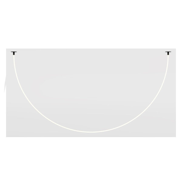 Luminaire suspendu LED aluminium blanc chaud 3000 K 2200 lm