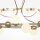Plafonnier LED en acier inoxydable 3000 K lumière blanche chaude