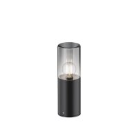 Lampadaire extérieur verre aluminium E27 IP54 25...