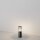 Lampadaire extérieur verre aluminium E27 IP54 25 cm rond