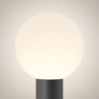 Lampe dextérieur aluminium E27 IP54 hauteur 80 cm...